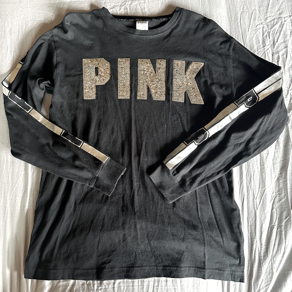 Victoria’s Secret PINK long sleeve campus Tee
